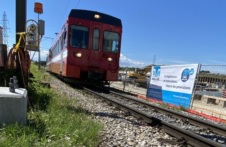 Müller Frauenfeld assure la sécurité ferroviaire