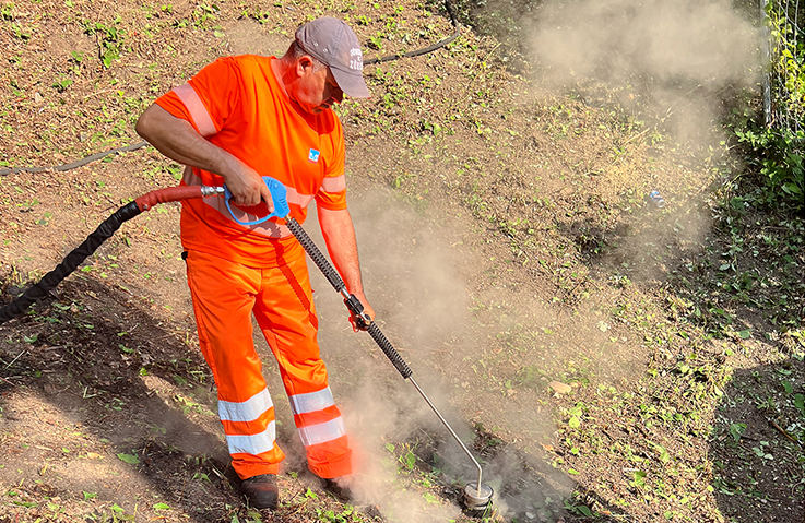 Handgeführter Einsatz