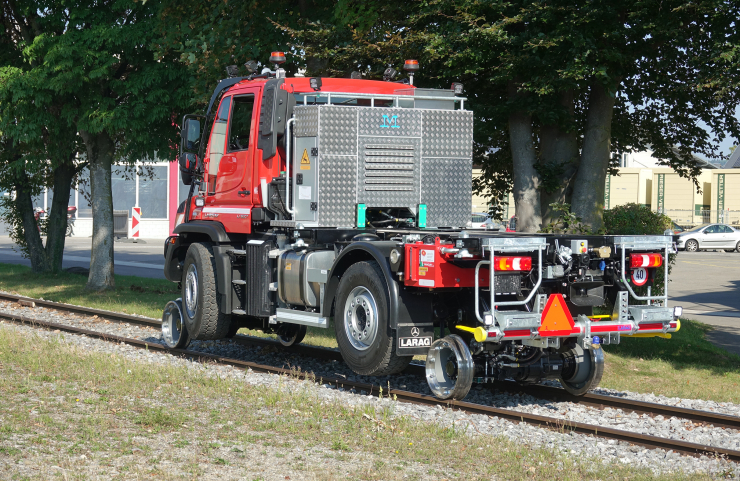 Unimog rail-route