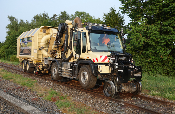 Unimog rail-route