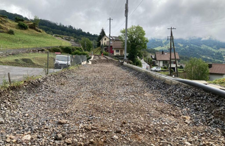 Chantier montagneux de Steinerberg