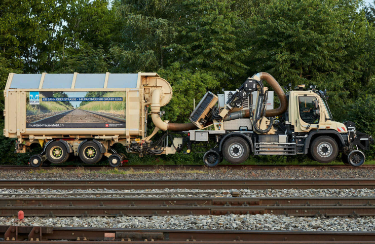 Zweiwege-Unimog für individuelle Einsatzzwecke, auch umrüstbar