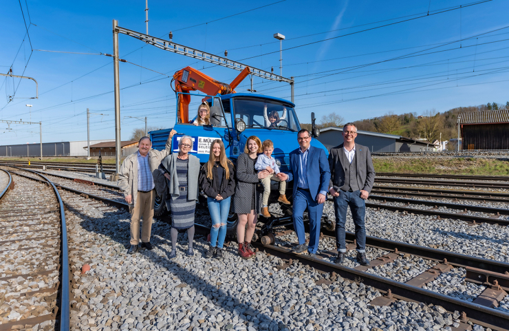 50 ans de Müller - 75 ans de tradition de construction de voies ferrées à Frauenfeld
