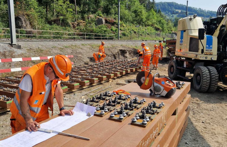 Chantier montagneux de Steinerberg