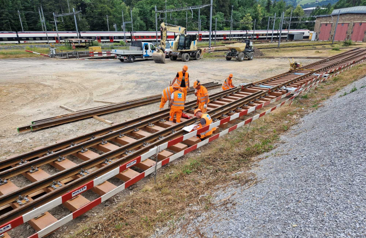 Bergige Baustelle Steinerberg