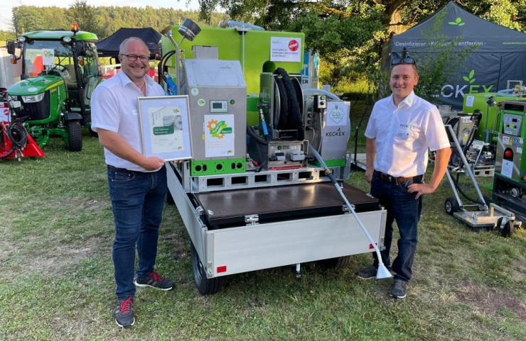 Gratulation! Award mit dem KOMEX-M13-eHDG-800 gewonnen