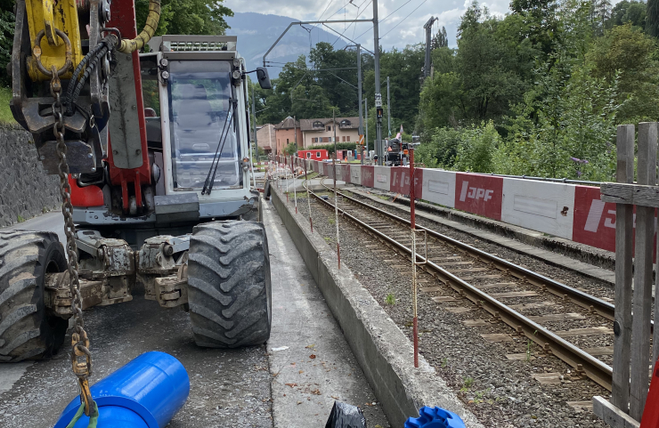 Mobile und stationäre Alarmsysteme von Müller Gleisbau AG