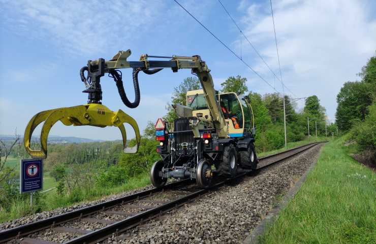 Grün und Forst der Müller Gleisbau AG