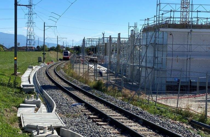 Installations d'avertissement et personnel de Müller Gleisbau AG