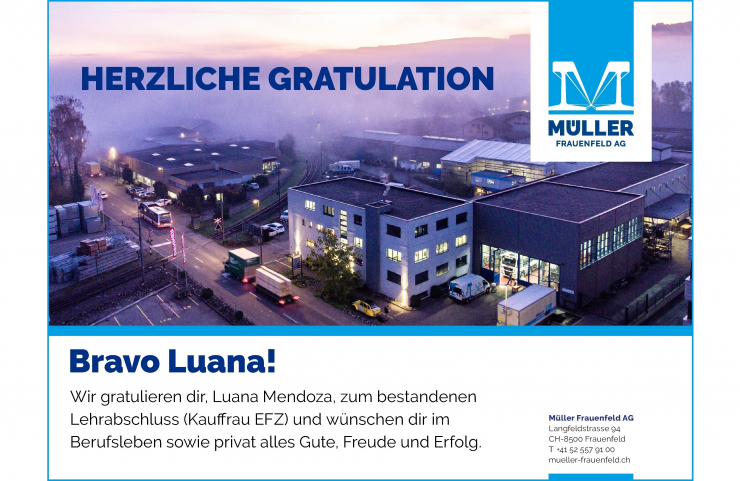 Bravo Luana!
