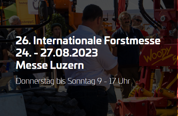 RTE und SYN TRAC an der Forstmesse Luzern