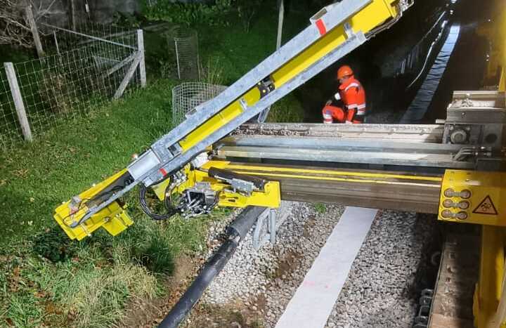 Splittplaniergerät 2.0 im ersten Einsatz