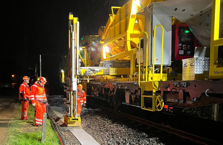 Splittplaniergerät 2.0 im ersten Einsatz