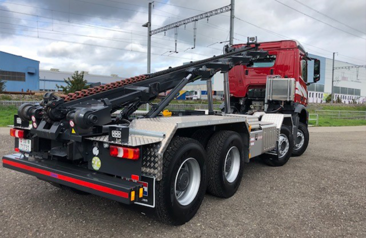 Une nouvelle unité de chaîne VDL Containersystemen BV pour Zingg Industrial Waste AG