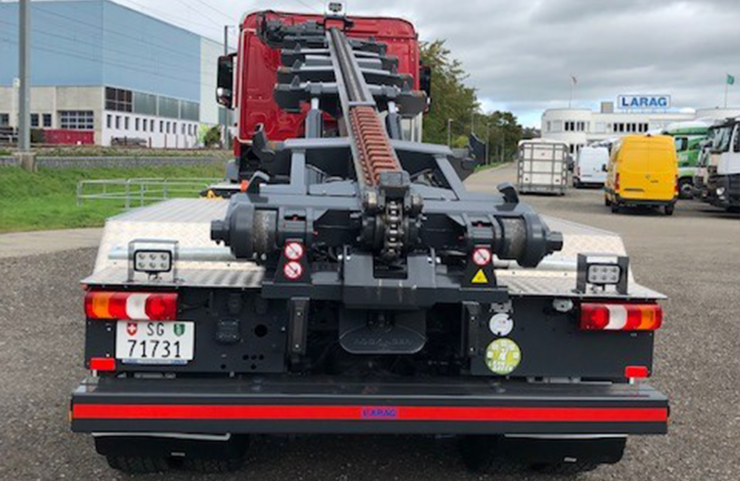 Une nouvelle unité de chaîne VDL Containersystemen BV pour Zingg Industrial Waste AG