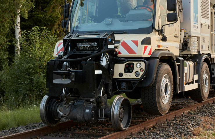 Unimog rail-route