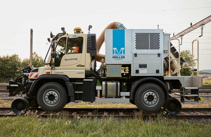 Unimog rail-route