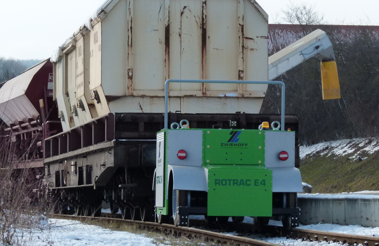 Wagon pousseur léger - E4 sans système de freinage des wagons