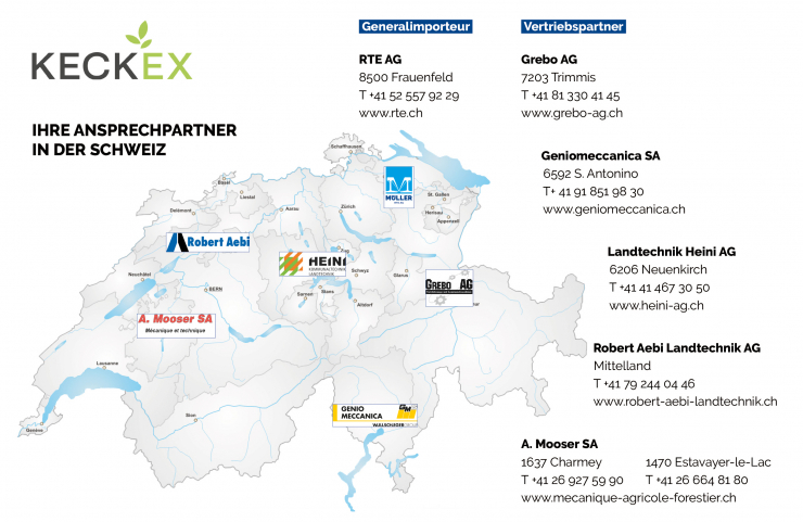 Nos partenaires de distribution en Suisse
