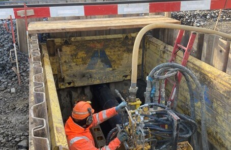 Transformation GAW des voies ferrées Travaux préparatoires 