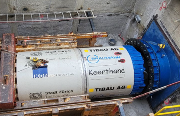 Kleinhilfsbrücken zur Sicherung der SBB- Doppelspurlinie 