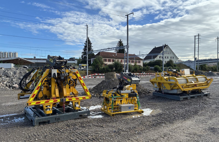 Umbau Gleisanlage, Hauptarbeiten