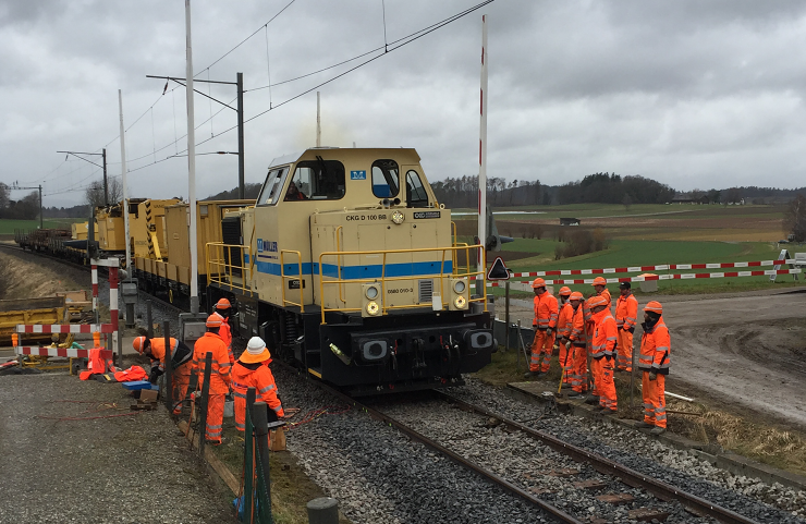 Baustellenlok M-Rail CKG D 100 BB